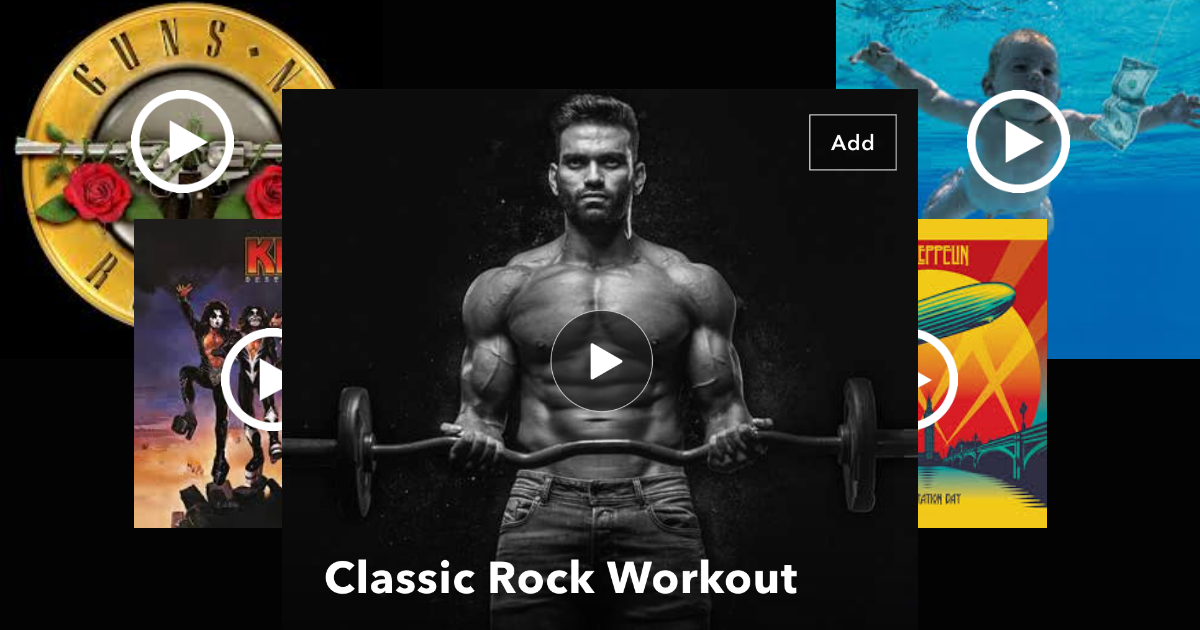 POSmusic music streaming for gyms and fitness_Classic_Rock_Workout_Playlist