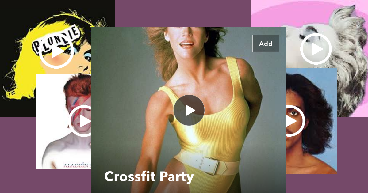 POSmusic music streaming for gyms and fitness_Crossfit Party