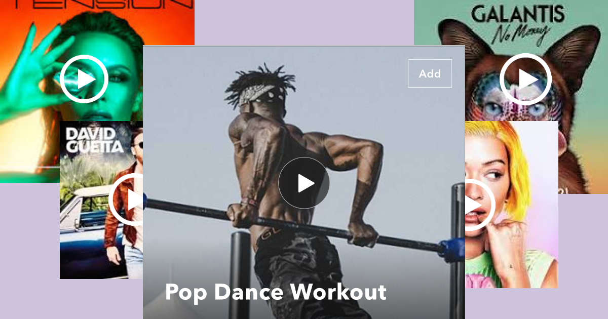 POSmusic music streaming for gyms and fitness_Pop Dance Workout