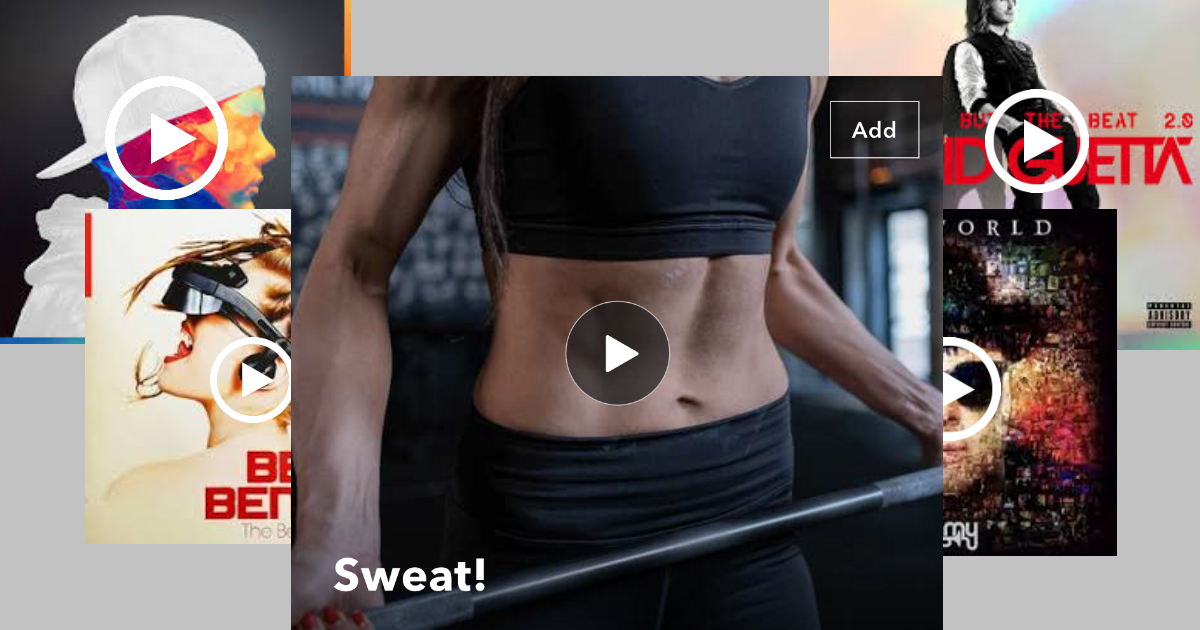 POSmusic music streaming for gyms and fitness_Sweat_Workout_Playlist