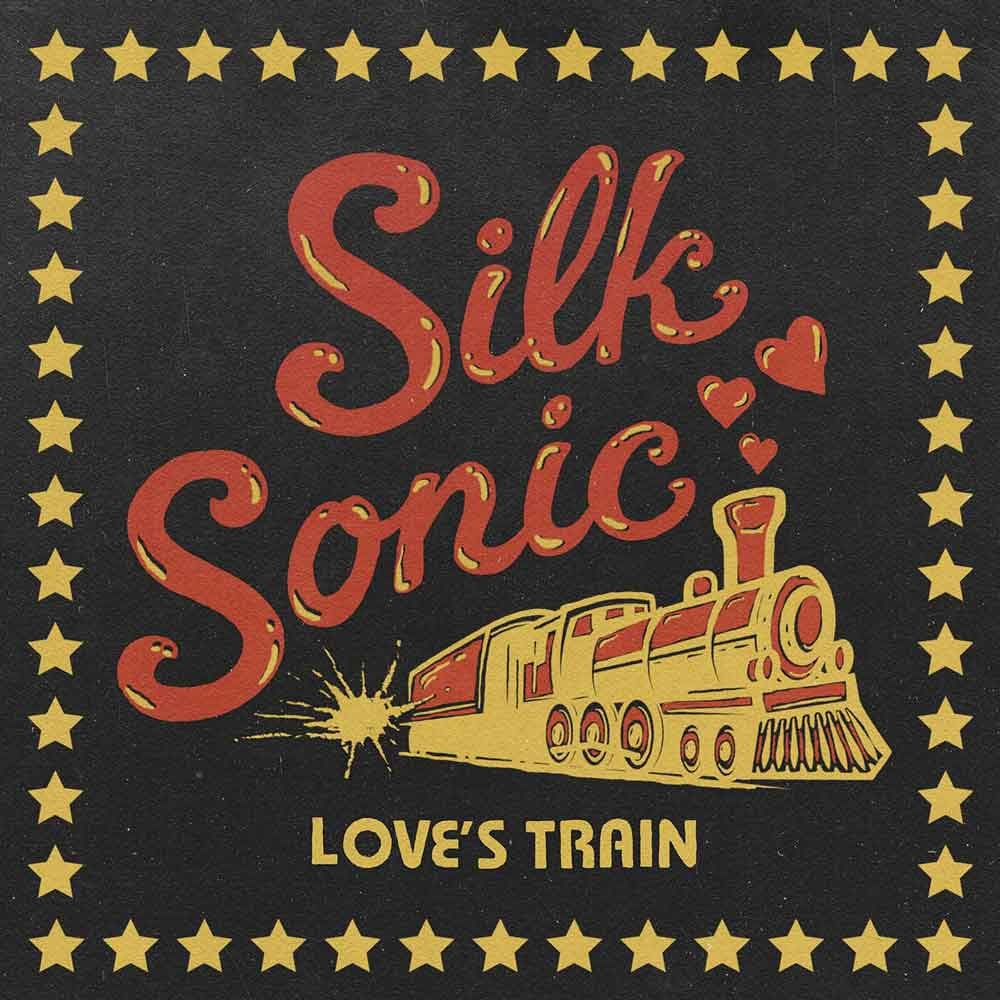 POSmusic background music streaming platform for business salon playlists - Bruno Mars, Anderson .Paak & Silk Sonic - Love's Train
