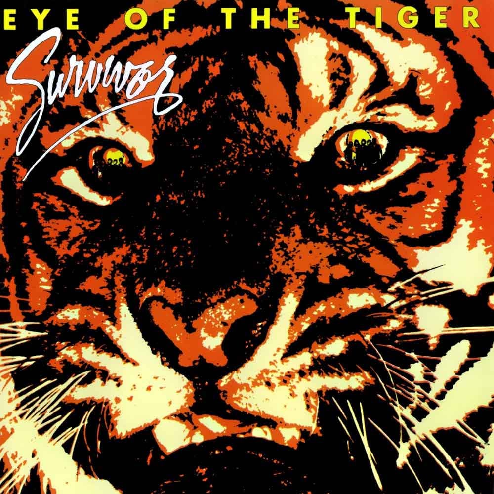 POSmusic background music streaming platform for business fitness, gyms, Pilates  playlists – Survivor - Eye of the Tiger