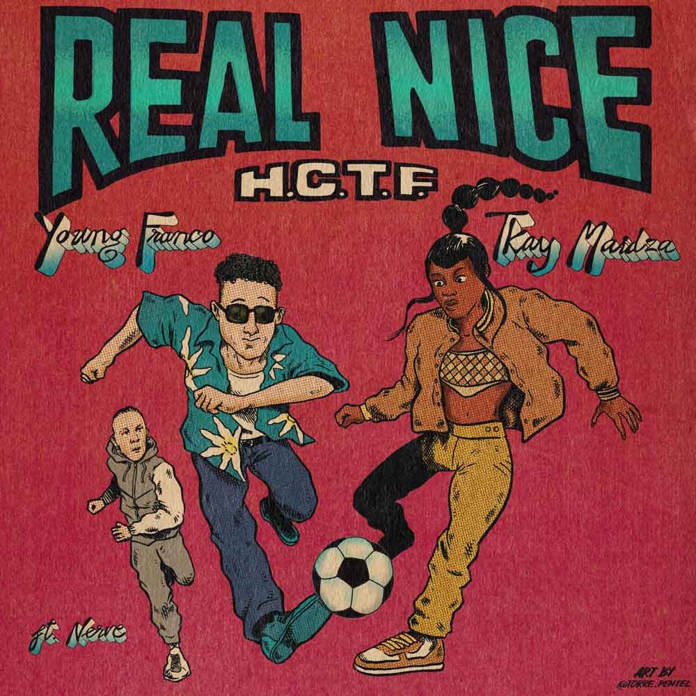 POSmusic background music streaming platform for business salon playlists - Young Franco & Tkay Maidza - Real Nice (H.C.T.F.)