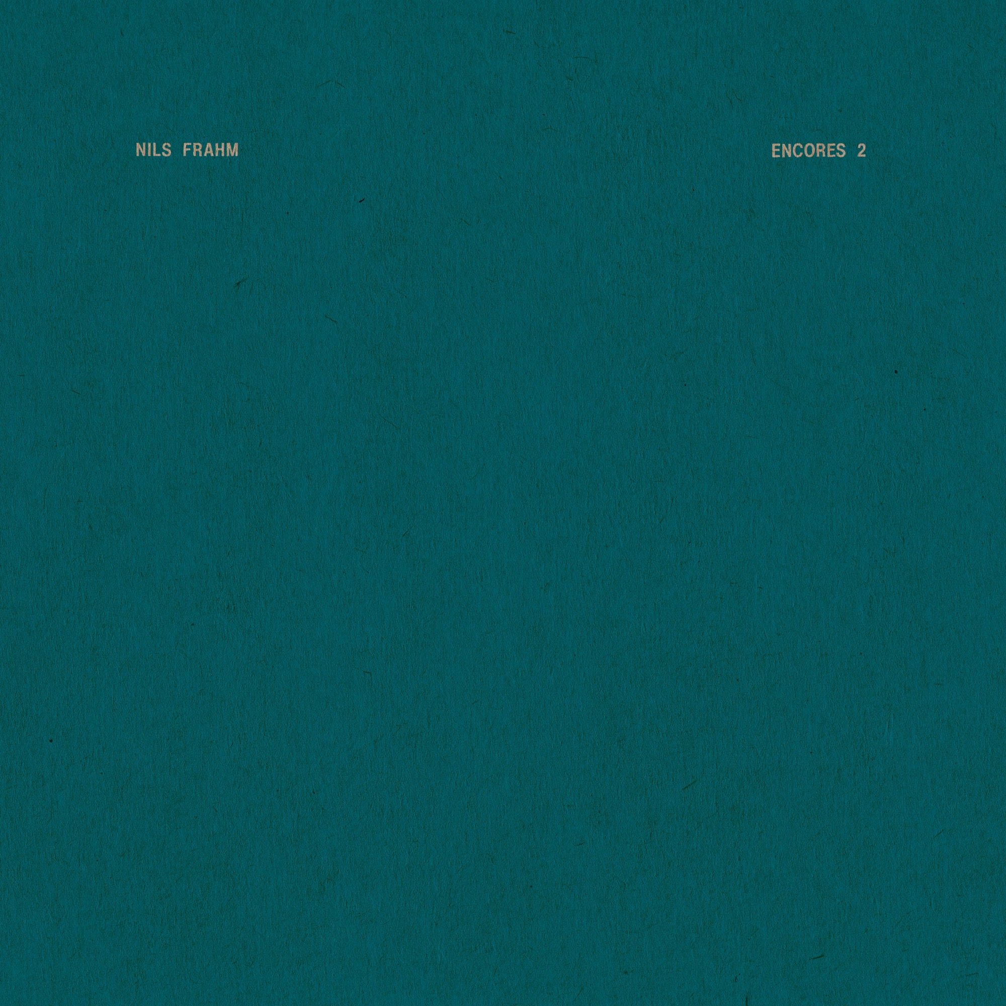Nils Frahm - Talisman