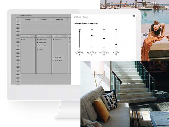 POSmusic background music platform hotels and accommodation – hotel foyer playlists