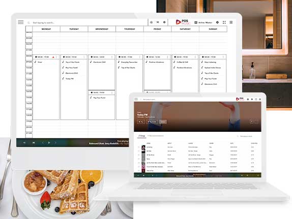 POSmusic background music platform hotels and accommodation – hotel foyer playlists