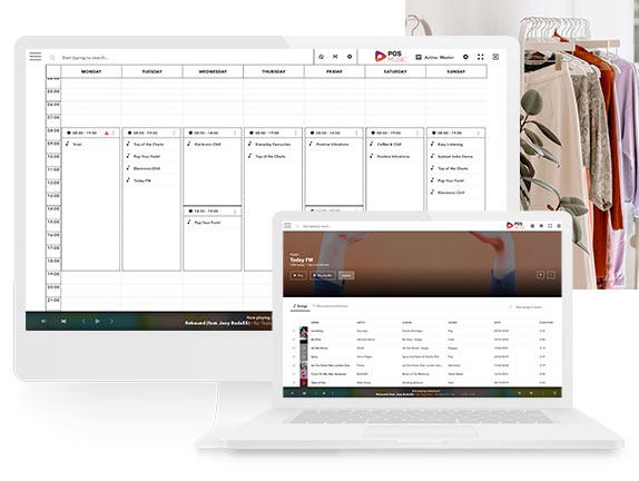 POSmusic background music platform for retail shops and stores – retail playlists