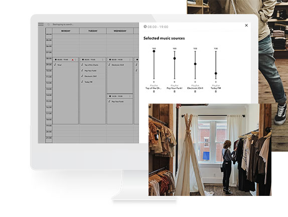 POSmusic background music platform for retail shops and stores – retail playlists